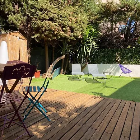 Apartmán Superbe Studio Plein Pied Grand Jardin A 500m De La Plage *